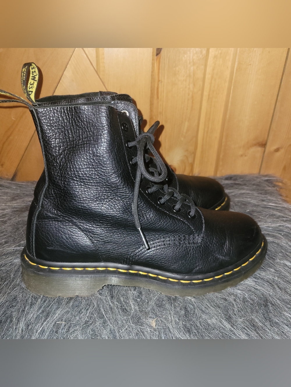 Dr. Martens 1460 Pascal Black  Leather Boots Women’s 9